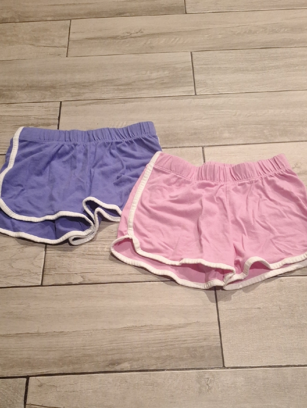 🍁The Children's Place Girls Purple and Pink Lounge Shorts Bundle🍦